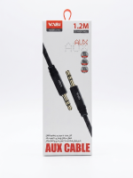 کابل AUX و انتقال صدای وابی مدل X16 طول 1.2 متر