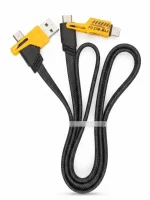 کابل شارژ 4 کاره کت مدل CAT-006 طول 1 متر 65 وات فست شارژ - تصویر 2