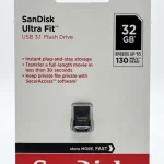 فلش مموری سن دیسک Ultra Fit ظرفیت ۳۲ گیگابایت USB 3.1