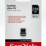 فلش مموری سن دیسک Ultra Fit ظرفیت 256 گیگابایت USB 3.1