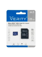 کارت حافظه میکرو اس دی وریتی مدل 128GB UHS-I 80MB/s به همراه آداپتور SD